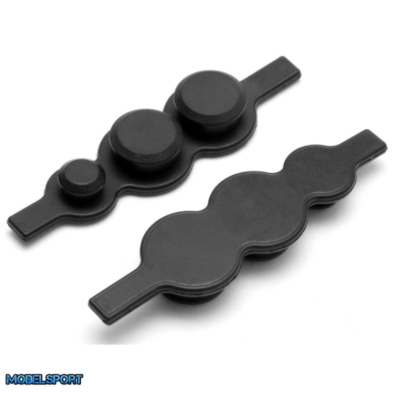 HPI 87043 Rubber Cap For Gear Box (2Pcs)