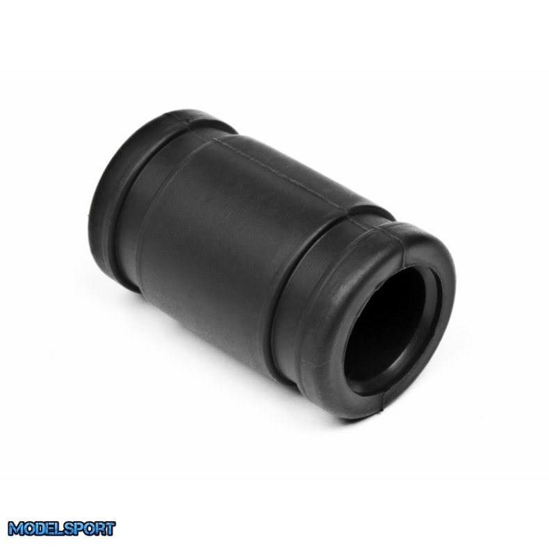 HPI 87052 Silicone Exhaust Coupling 15X25X40mm (Black)