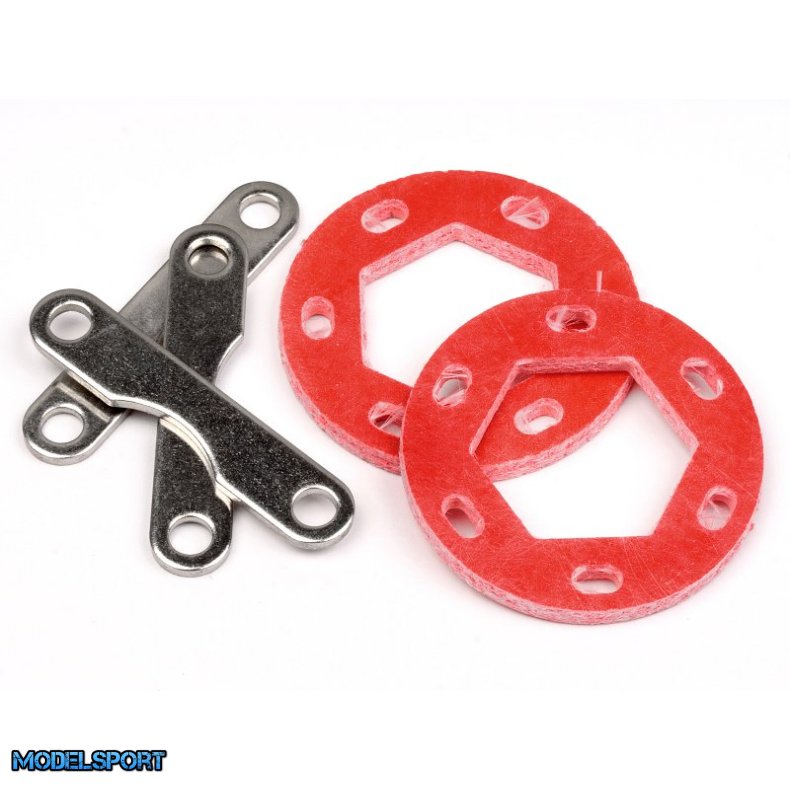 HPI 87055 Dual Fiberglass Brake Disk 19X35X2.5mm/ Plate Set