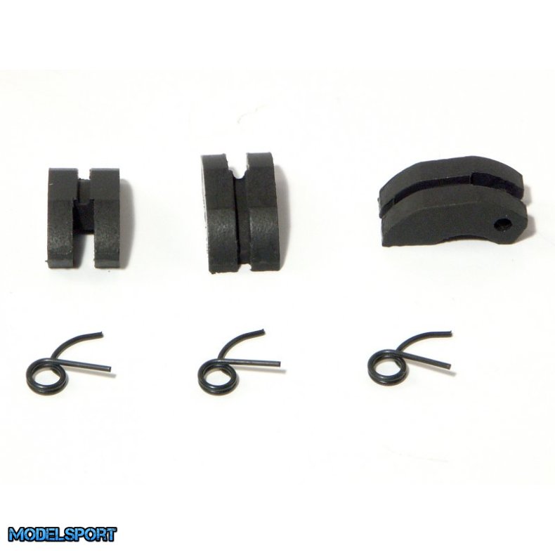 HPI 87151 Teflon Clutch Shoe/0.9mm Spring Set (3Pcs/Each)