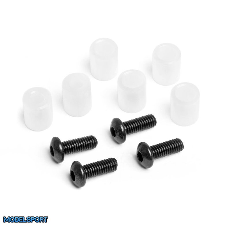 HPI 87164 Bushing/Screw Set For Aluminium Adustable Upperarm