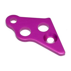 HPI 87431 Engine Mount Brace (Left/Purple)