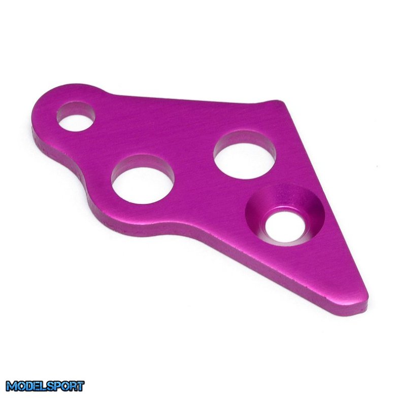 HPI 87431 Engine Mount Brace (Left/Purple)