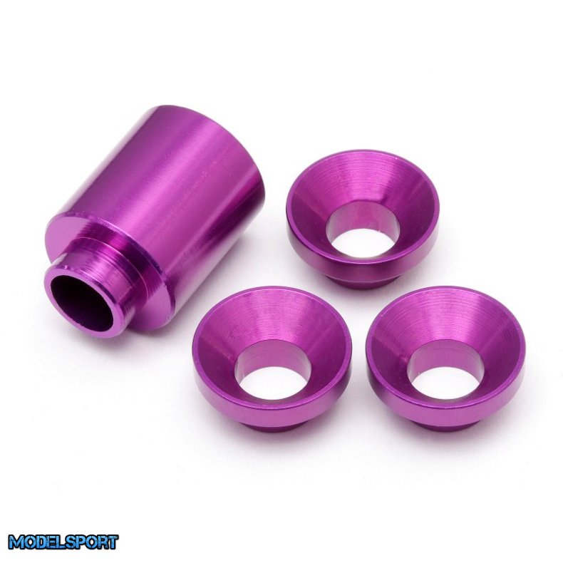 HPI 87459 Spacer Set For Clutch Bell Holder (Purple)