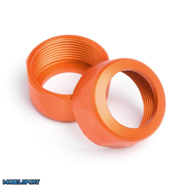 HPI 87491 Shock Cap 20X12mm (Orange/2Pcs)