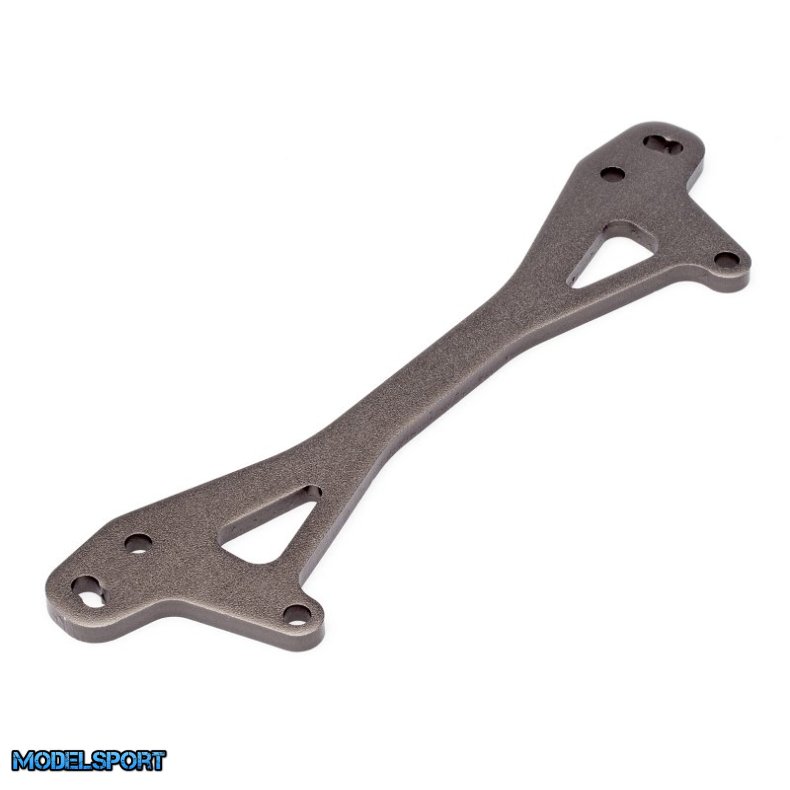 HPI 87551 Rear Shock Mount Plate A (Gunmetal/+12mm)