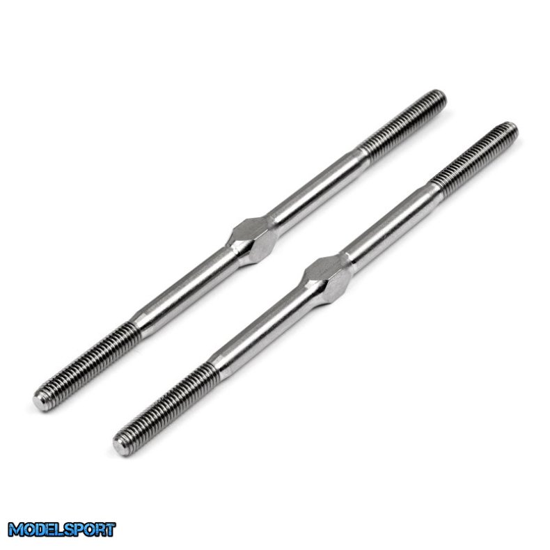 HPI 93485 Titanium Turnbuckle M3X69mm (2Pcs)