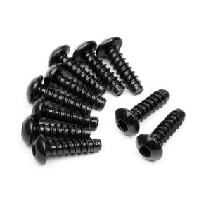 HPI 94354 Tp. Button Head Screw M3X10mm (Hex Socket/10Pcs)