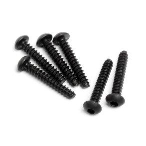 HPI 94357 Tp. Button Head Screw M3X18mm (6Pcs)