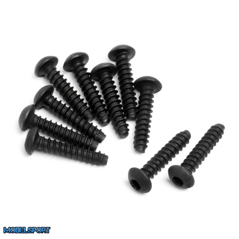 HPI 94361 TP. Button Head Screw M3x14mm (10pcs)