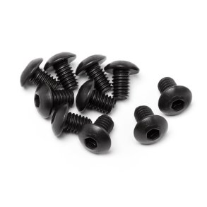 HPI 94552 Button Head Screw M4X6mm (Hex Socket/10Pcs)