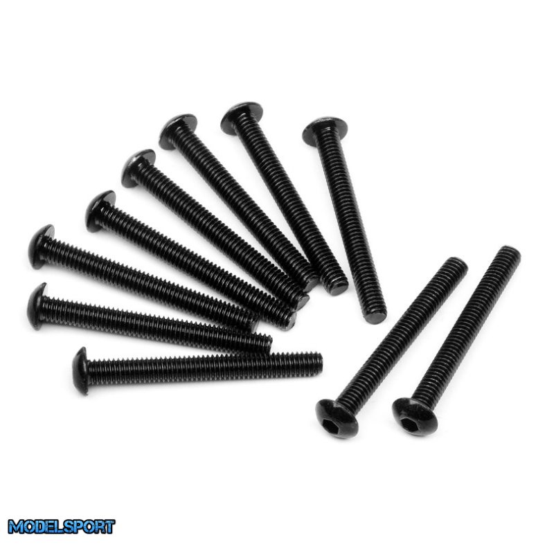 HPI 94564 Button Head Screw M4X35mm (Hex Socket/10Pcs)