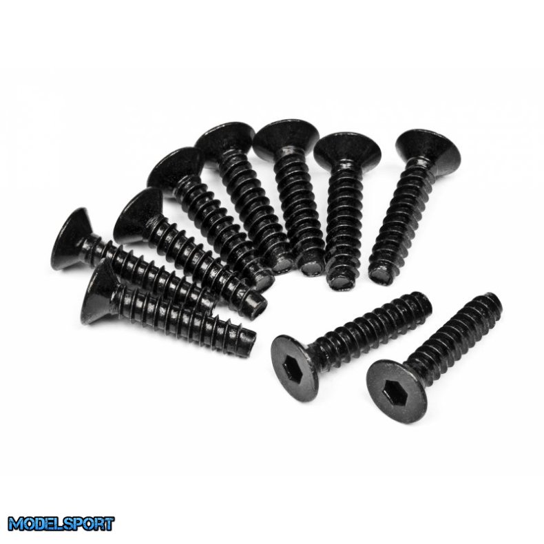 HPI 94632 TP. Flat Head Screw M4X18mm (Hex Socket/10pcs)