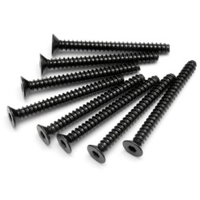 HPI 94641 Tp Flat Head Screw M4X40mm (Hex Socket/8Pcs)