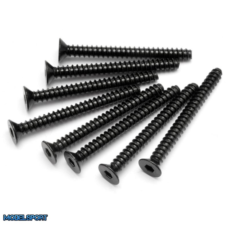 HPI 94641 Tp Flat Head Screw M4X40mm (Hex Socket/8Pcs)
