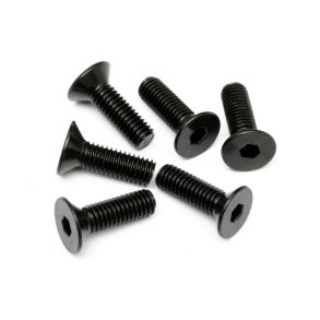 HPI 94730 Flat Head Screw M5X16mm (Hex Socket/6Pcs)