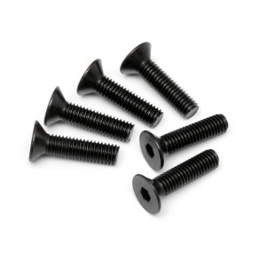 HPI 94732 Flat Head Screw M5X20mm (Hex Socket/6Pcs)