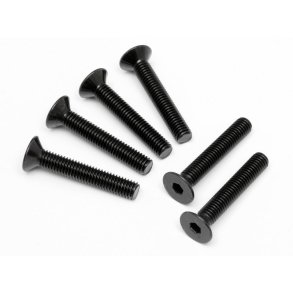 HPI 94735 Flat Head Screw M5X30mm (Hex Socket/6Pcs)
