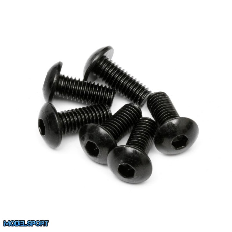 HPI 94754 Button Head Screw M5X12mm (Hex Socket/6Pcs)