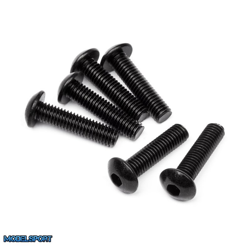HPI 94757 Button Head Screw M5X20mm (Hex Socket/6Pcs)