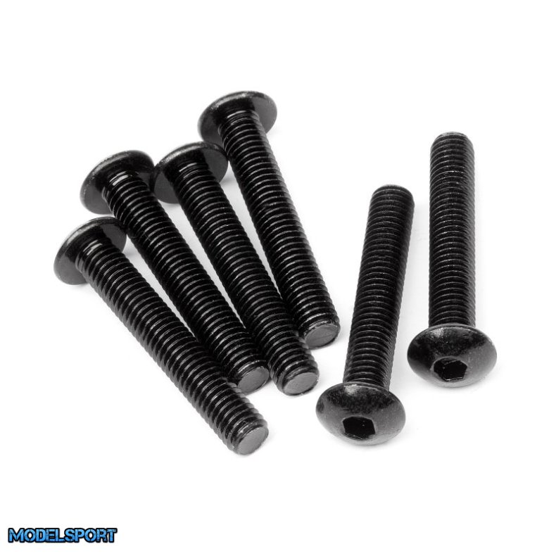 HPI 94760 Button Head Screw M5X30mm (Hex Socket/6Pcs)