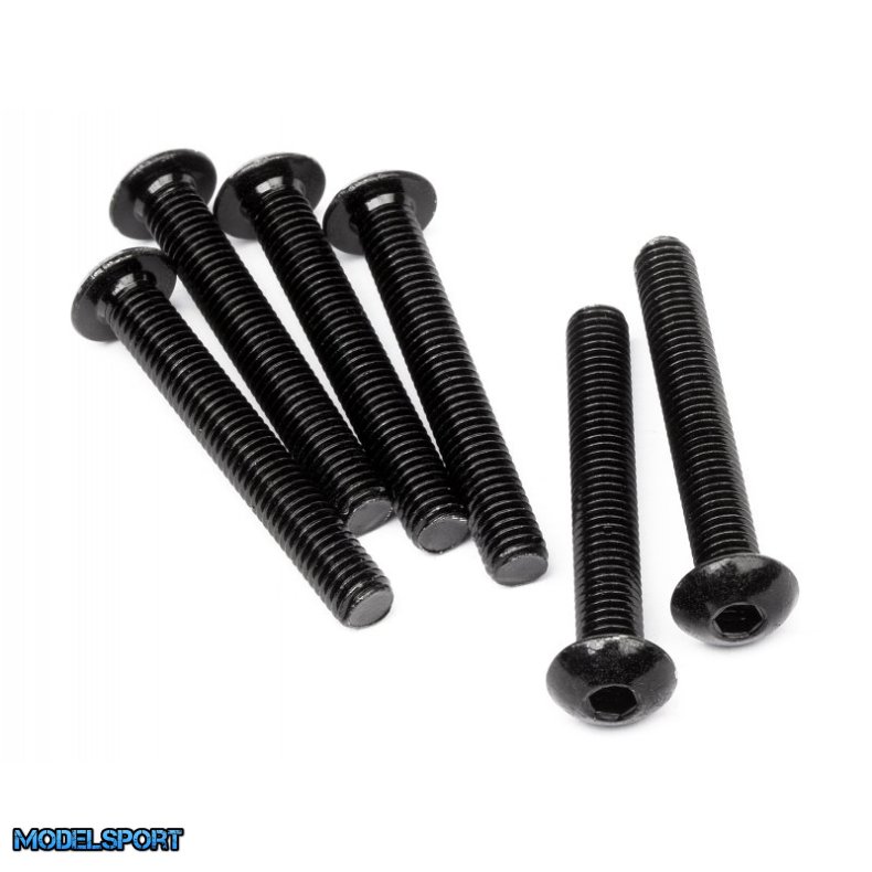 HPI 94761 Button Head Screw M5X35mm (Hex Socket/6Pcs)