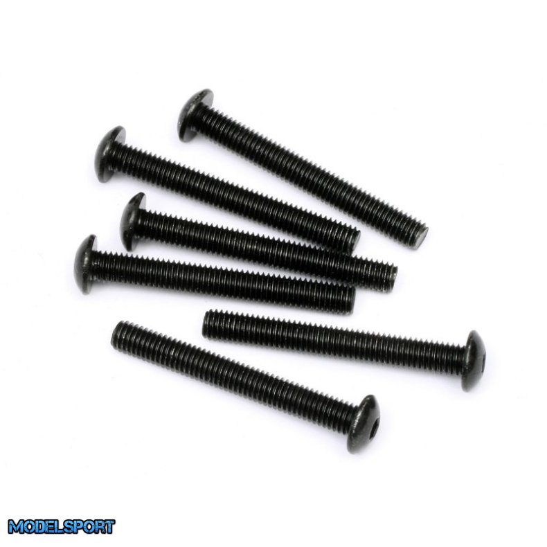 HPI 94762 Button Head Screw M5X40mm (Hex Socket/6Pcs)