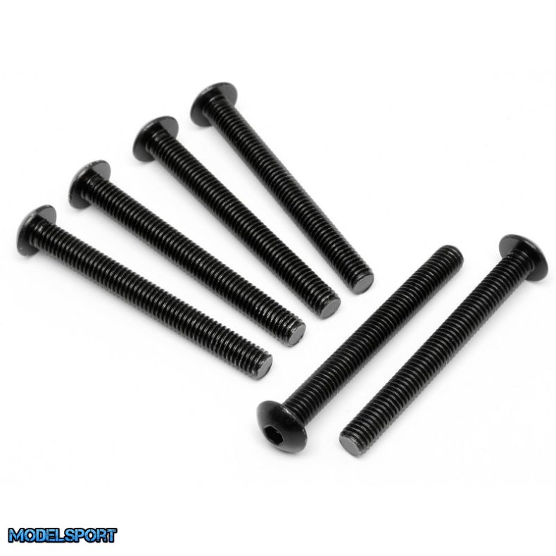 HPI 94763 Button Head Screw M5X45mm (Hex Socket/6pcs)