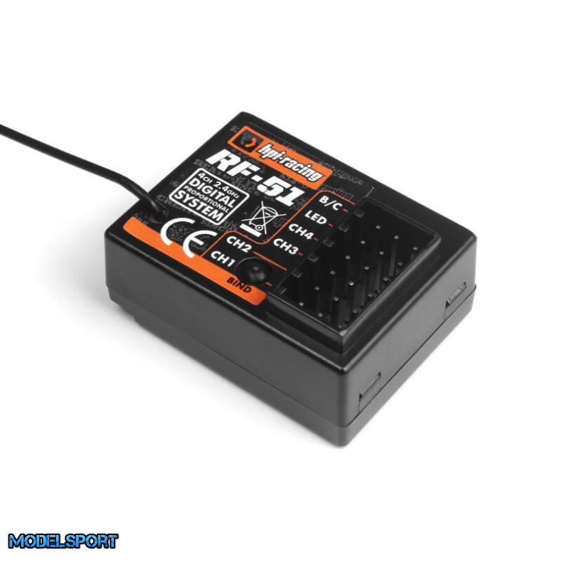 HPI RF-51 4CH Modtager
