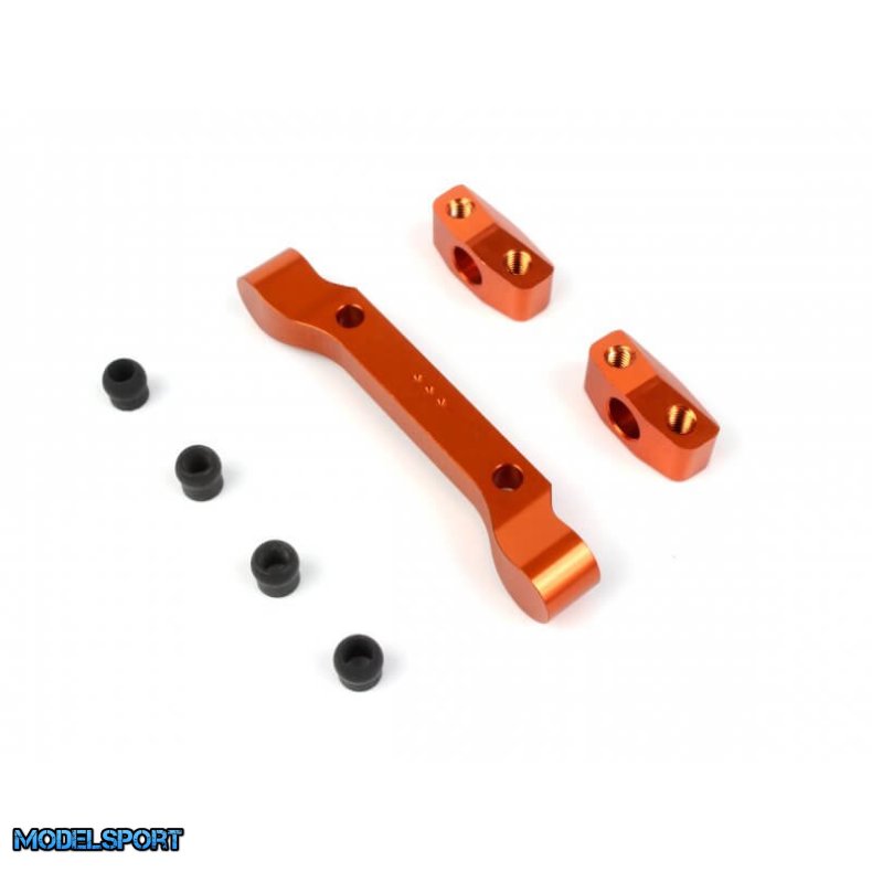 HPI 160272 Machined Aluminium Rear Pivot Block (3Deg)