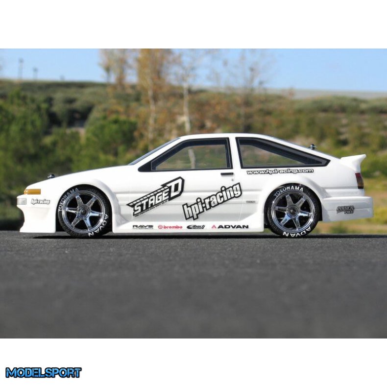 HPI 17209 Toyota Trueno AE86 Karosseri 190mm