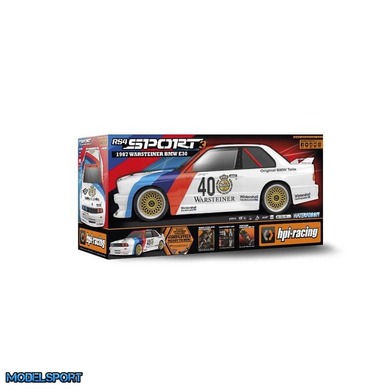 HPI Sport 3 BMW M3 E30 Fjernstyret bil