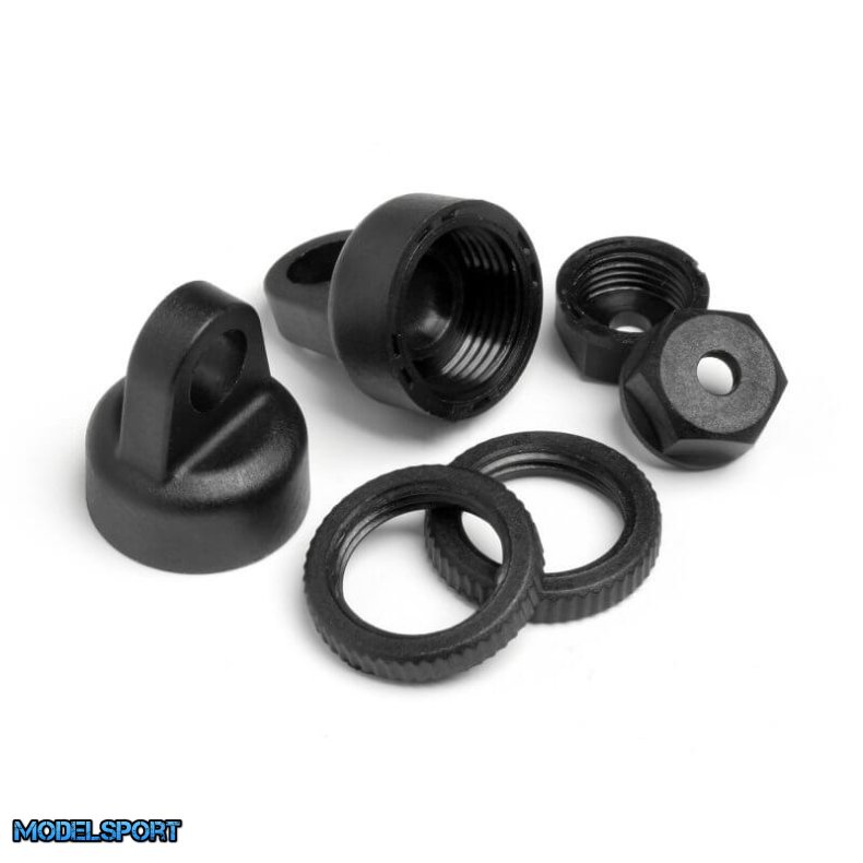 HPI 100317 Shock Cap And Preload Collar Set