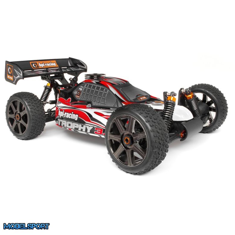 HPI 101796 Clear Trophy 3.5 Buggy Body &Window Masks &amp; Decals