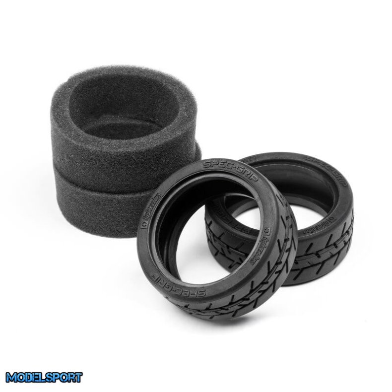 HPI 113717 Spec-Grip Tire 26mm (K Compound/2Pcs)