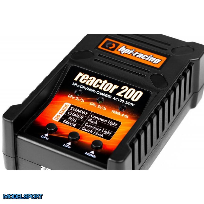 HPI Reactor 200 Oplader
