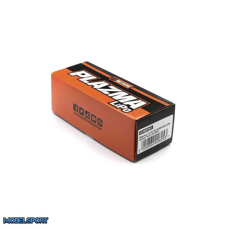 HPI 160163 HPI Plazma 11.1V 5300mAh 40C LiPo Batteri