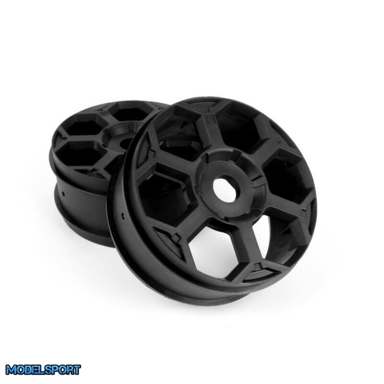 HPI 160279 Hexcode Wheel Black (2pcs)
