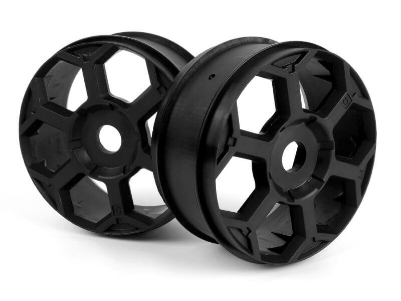 HPI 160279 Hexcode Wheel Black (2pcs)