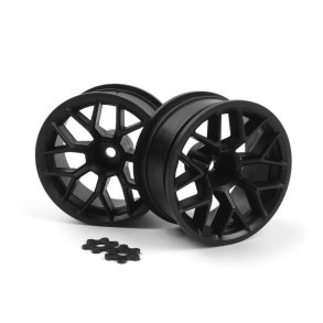 HPI 160368 RTR Wheel 26mm Black (9mm Offset/2Pcs)