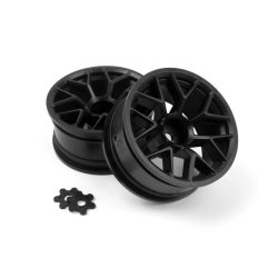 HPI 160400 RTR Wheel 26mm Black (6mm Offset/2 Pcs)