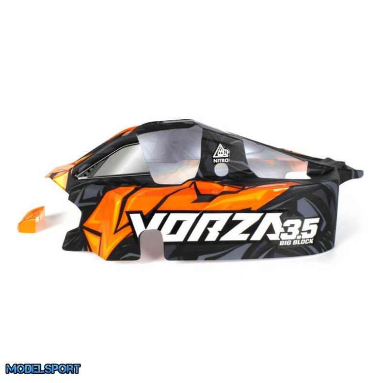 HPI 160414 Vorza VB-2 Nitro Buggy Painted Body (Orange)