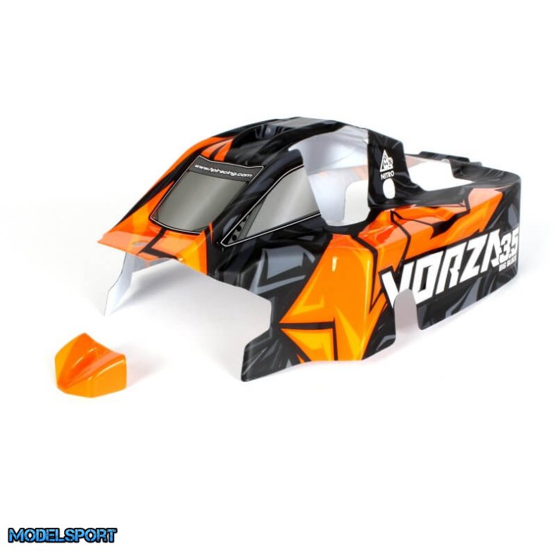 HPI 160414 Vorza VB-2 Nitro Buggy Painted Body (Orange)