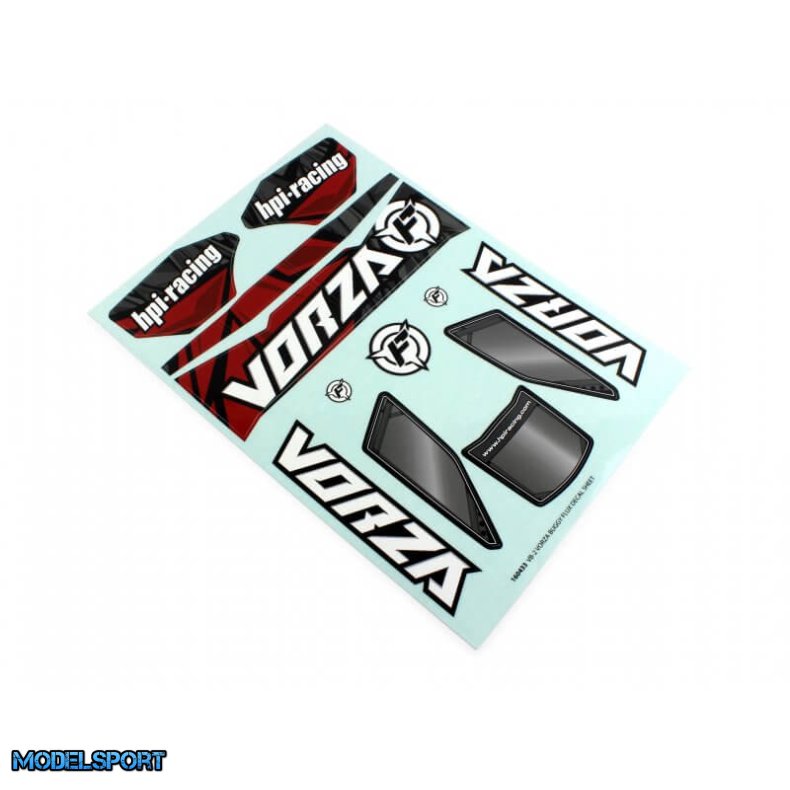 HPI 160433 Vorza Buggy Flux VB-2 Decal Sheet