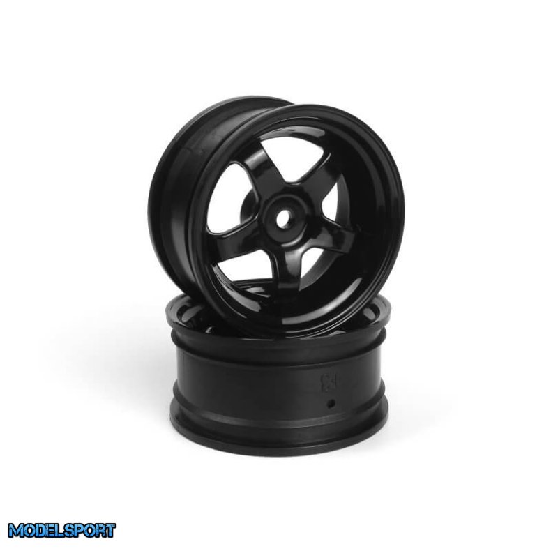 HPI 160524 Work Meister S1 Wheel Black 26mm (3mm OS/2pcs)