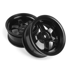 HPI 160524 Work Meister S1 Wheel Black 26mm (3mm OS/2pcs)