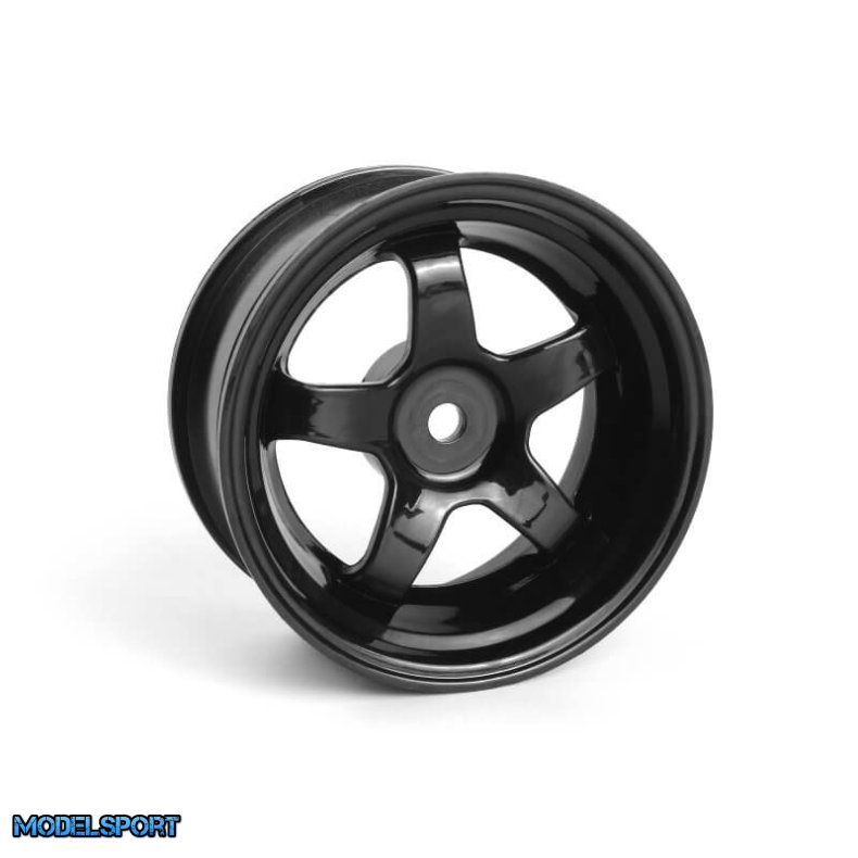 HPI 160524 Work Meister S1 Wheel Black 26mm (3mm OS/2pcs)
