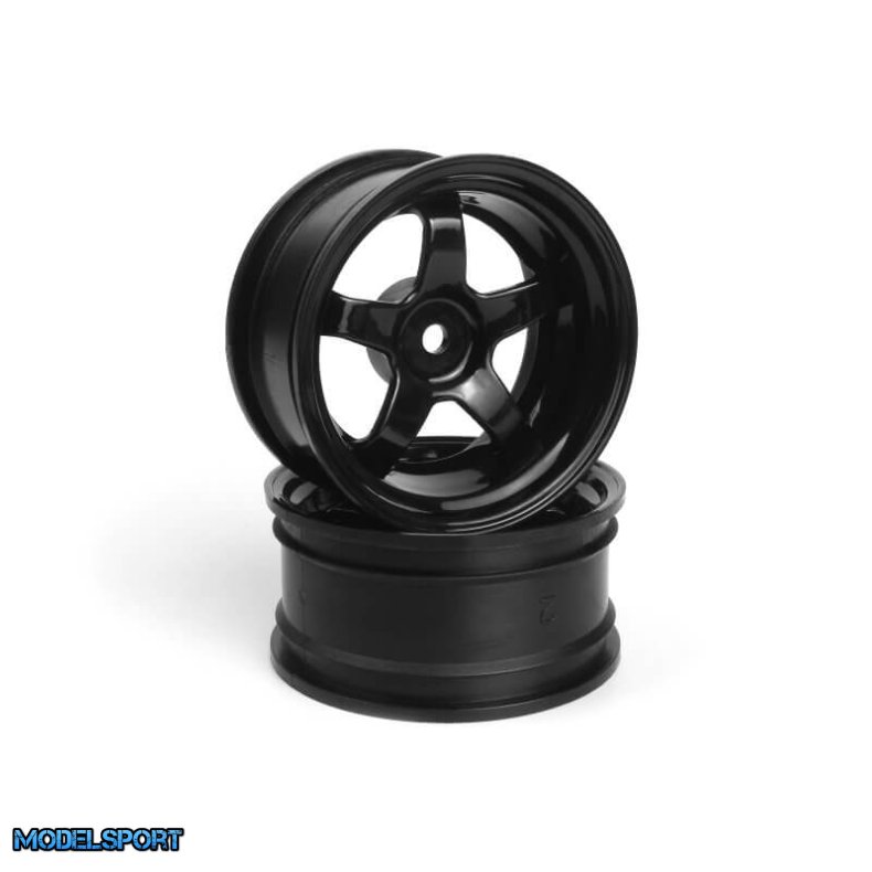 HPI 160525 Work Meister S1 Wheel Black 26mm (6mm OS/2pcs)