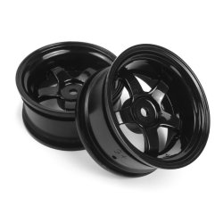 HPI 160525 Work Meister S1 Wheel Black 26mm (6mm OS/2pcs)