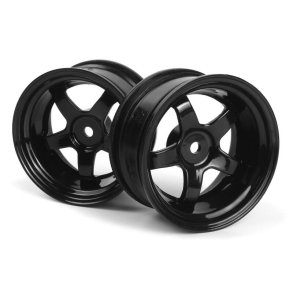 HPI 160525 Work Meister S1 Wheel Black 26mm (6mm OS/2pcs)